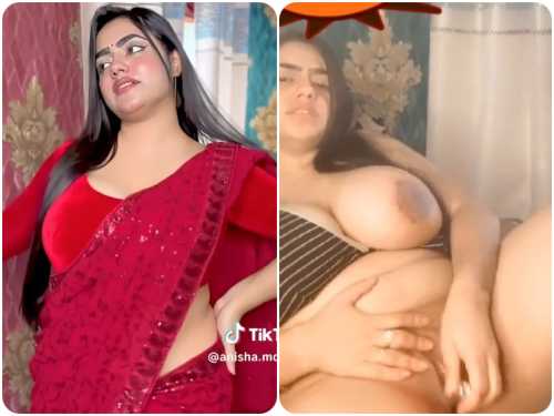 Bigboob Horny Tanker Tiktoker Masturbating