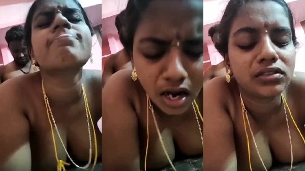 Tamil big boobs aunty hot doggy style sex with lover