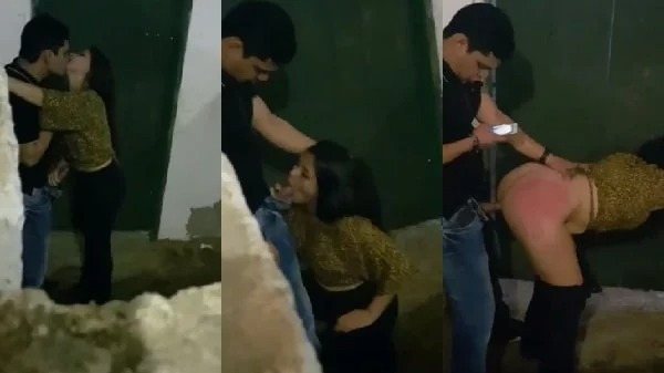 Hostel Girl Giving Blowjob and Fucked in Hostel Corner