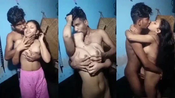 Boob Dabate Huia Young Lover Kar Rahe Hai Khade Khade Chudai