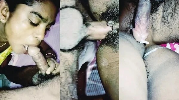Mama Bhanji Hot Blowjob and Hairy pussy Fucking