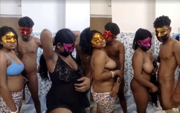 Horney Couple4 Group Cam Show