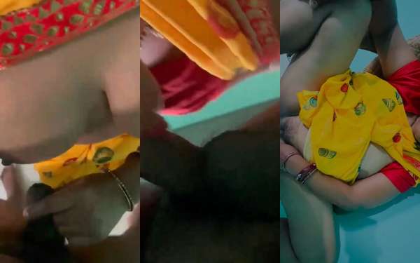 Sexy Aunty Ki Saree Utha Kar Lund Par Condom Laga Kar Maze Se Chudai Kiya