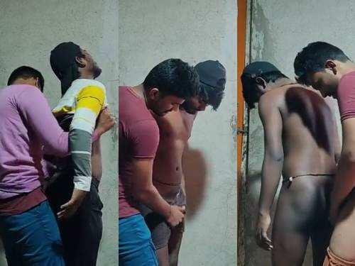 Doggystyle raw ass fuck of two lovers in Bihar
