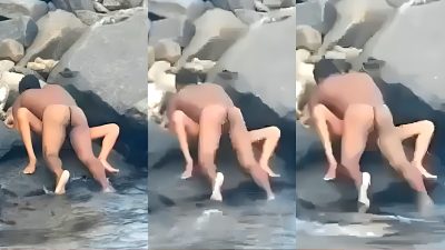 Tamil Lover Sea beach Nude Sex