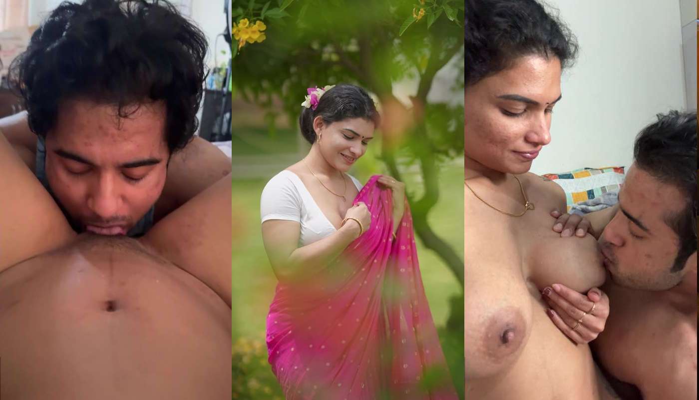 Resmi Nair Lover Eating Resmi Nair Hairy Pussy and Sucking Her Big Boobs