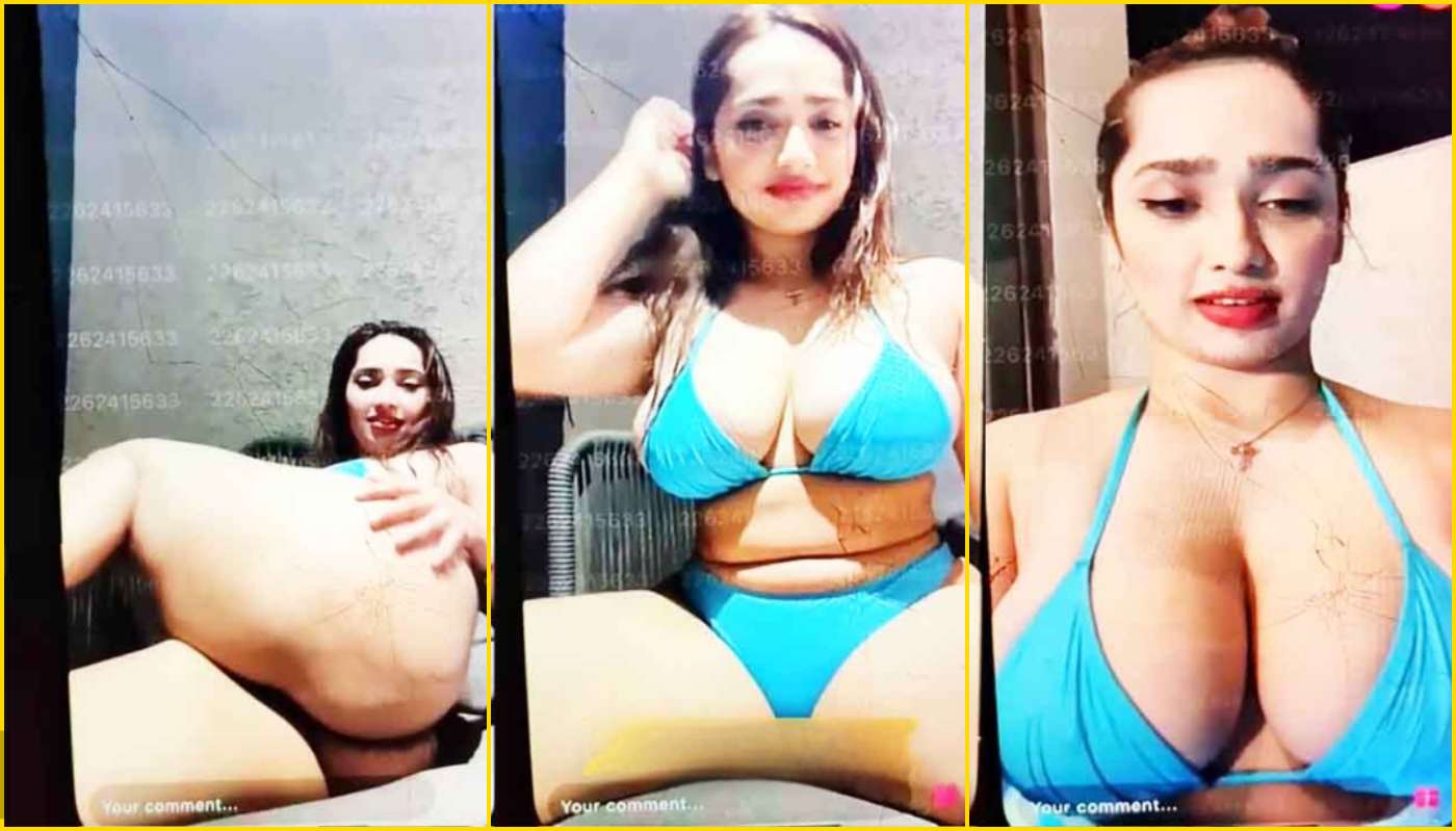 Aditi Mistry Hot Bra Panty in Pool Video – P02