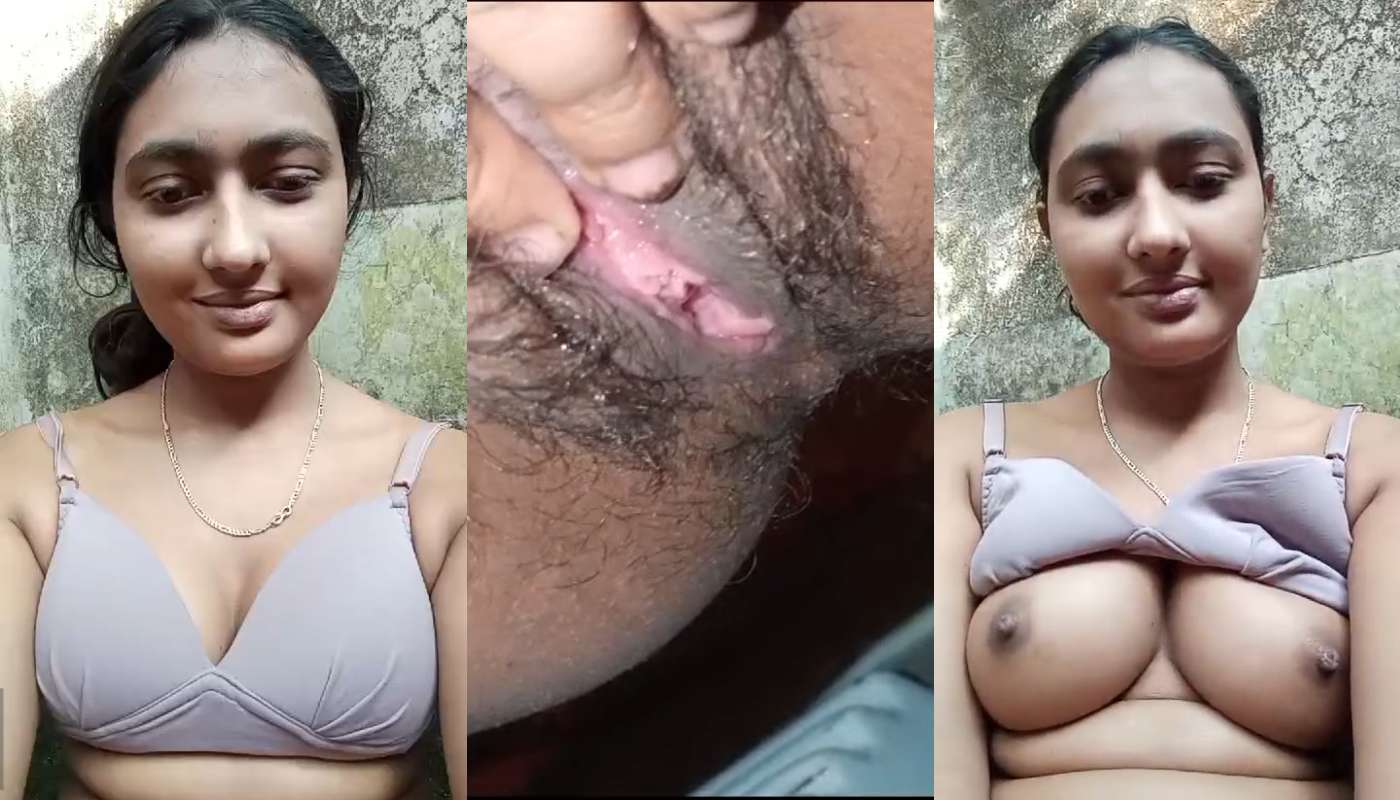 Horny Village Girl Showing Asshole Fingering Masturbating Nude Part 1