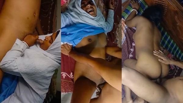 Hijab Muslim Bhabhi giving Blowjob and Doggy Style sex porn video