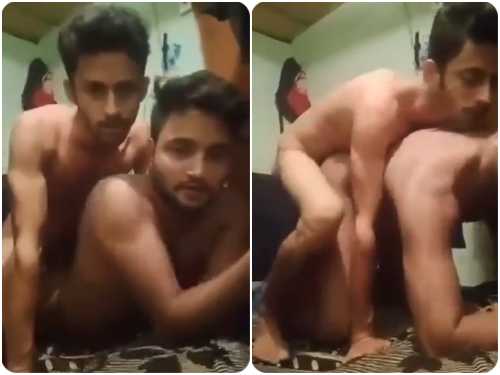 Wildly horny Fsi naked studs fucking raw ass doggy style