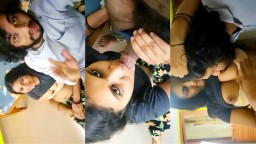 Horny Mallu Cpl Blowjob and Fucking Part 2